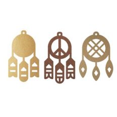 Dreamcatcher Western Earring Template, Faux Leather Earrings