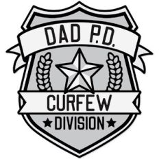 Dad P.D. Badge Curfew Division