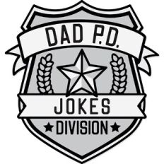 Dad P.D. Badge Jokes Division