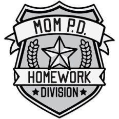 Mom P.D. Badge Homework Division