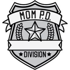 Mom P.D. Badge Blank Division