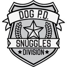Dog P.D. Badge Snuggles Division