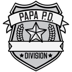 Papa P.D. Badge Blank Division