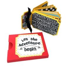 Adventure Ticket Book Mini Album and Box