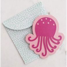 jellyfish card and envelope