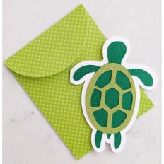 turtle card and envelope