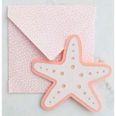 starfish card and envelope