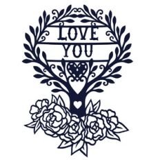 Love You cute tree