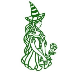 Cute Witch in a hat