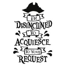 Disinclined to Acquiesce
