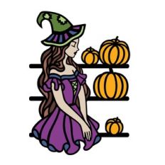 Halloween With with pumpkins