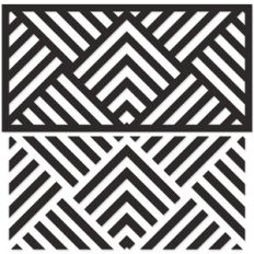 Art Deco Frame Pattern