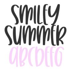 BFC Smiley Summer Brush Font
