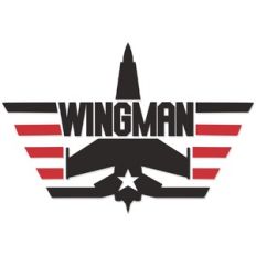 Wingman Jet Logo