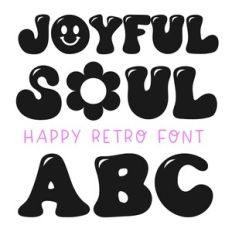 BFC Joyful Soul Retro Smiley Font