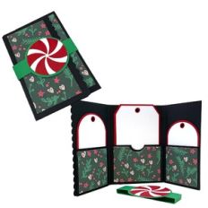 Peppermint Double Fold Mini Album with Tags