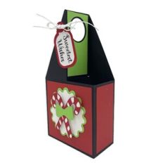 Candy Cane Small Christmas Tote