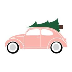 Christmas Car SVG