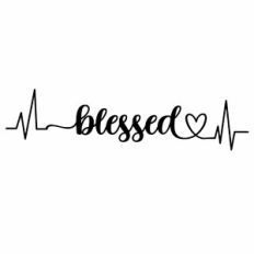 Blessed Heart Heartbeat Word