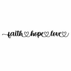 Faith Hope Love Heart Quote