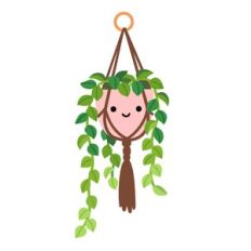 Kawaii Hanging Plant