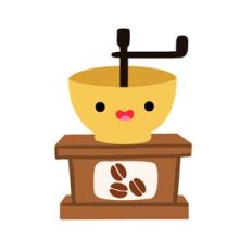 Kawaii Coffee Bean Grinder