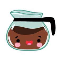Kawaii Coffee Pot