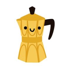 Kawaii Espresso Pot