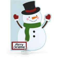 A2 Snowman Card