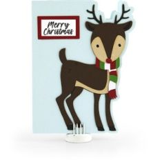 A2 Reindeer Card