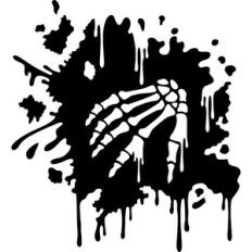 splash hand skeleton