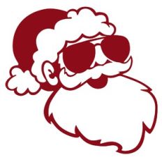 Santa in Sunglasses