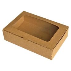 Notched Rectangle Box with Rectangle Window