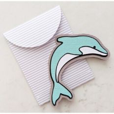 dolphin card and envelope