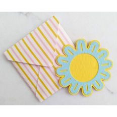 sun flower card and envelope