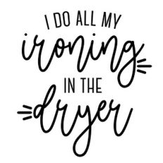 Ironing in Dryer