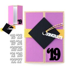 lori whitlock gate fold graduation card