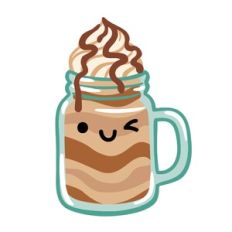 Kawaii Frappuccino Coffee