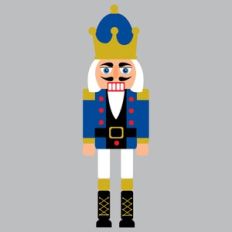 Blue Nutcracker