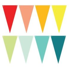 Vintage Pennant Garland