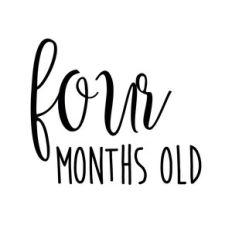 Four months old