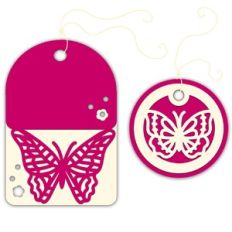 Flock of Butterflies Gift Tags