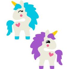 happy unicorns