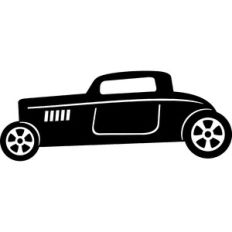 hot rod silhouette