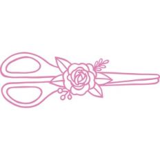 floral scissors