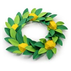 Lemon Wreath