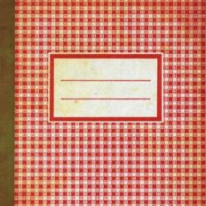 Vintage Recipe Notebook