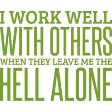 Work Well With Others
