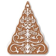 Card Tree Ginger Cookie Easel Lrg