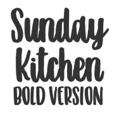 BFC Sunday Kitchen Bold Brush Script Font